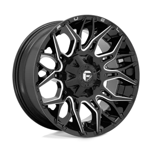 Fuel – D769 TWITCH – Black – 20″x10″ -18mm – Summer Wheels – D76920007047